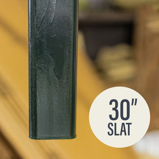 30-inch Replacement Pre-Painted, Undrilled Cypress Slats
